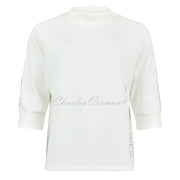 I'cona 'Good Vibes' Top - Style 64232-60126-11 (Cream)