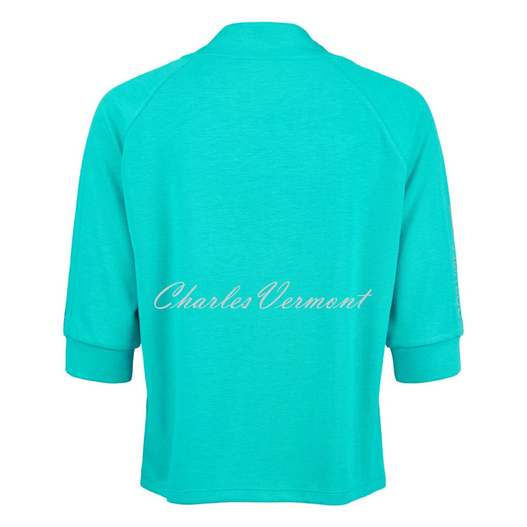 I'cona 'Good Vibes' Top - Style 64232-60126-76 (Turquoise)