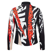 I'cona Animal Print Zip Jacket - Style 67268-60238-33