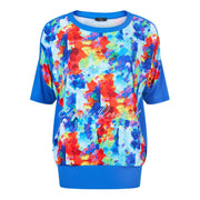 Tia Abstract Print Top - Style 73054-7792-65