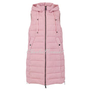 Frandsen Padded Longline Gilet - Style 833-321-42 (Blossom Pink)