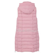 Frandsen Padded Longline Gilet - Style 833-321-42 (Blossom Pink)