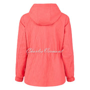 Frandsen Textured Jacket - Style 840-607-33 (Coral)