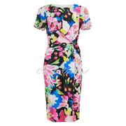 Tia Floral Print Dress - Style 78338-7824-90