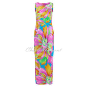 Tia Tropica Print Sleeveless Dress - Style 78601-7818-55