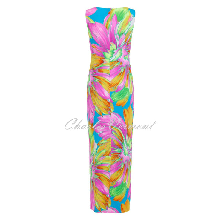 Tia Tropica Print Sleeveless Dress - Style 78601-7818-55