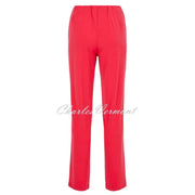 Tia Wide Leg Trouser - Style 71179-7093-4601 (Raspberry)