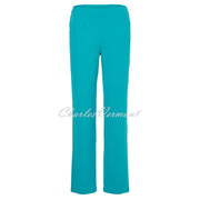 Tia Wide Leg Trouser - Style 71179-7093-7304 (Aqua)
