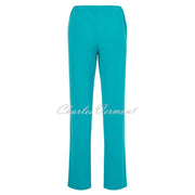 Tia Wide Leg Trouser - Style 71179-7093-7304 (Aqua)