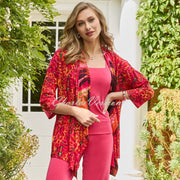Tia Abstract Animal Print Cover Up - Style 77652-7964-46