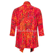 Tia Abstract Animal Print Cover Up - Style 77652-7964-46