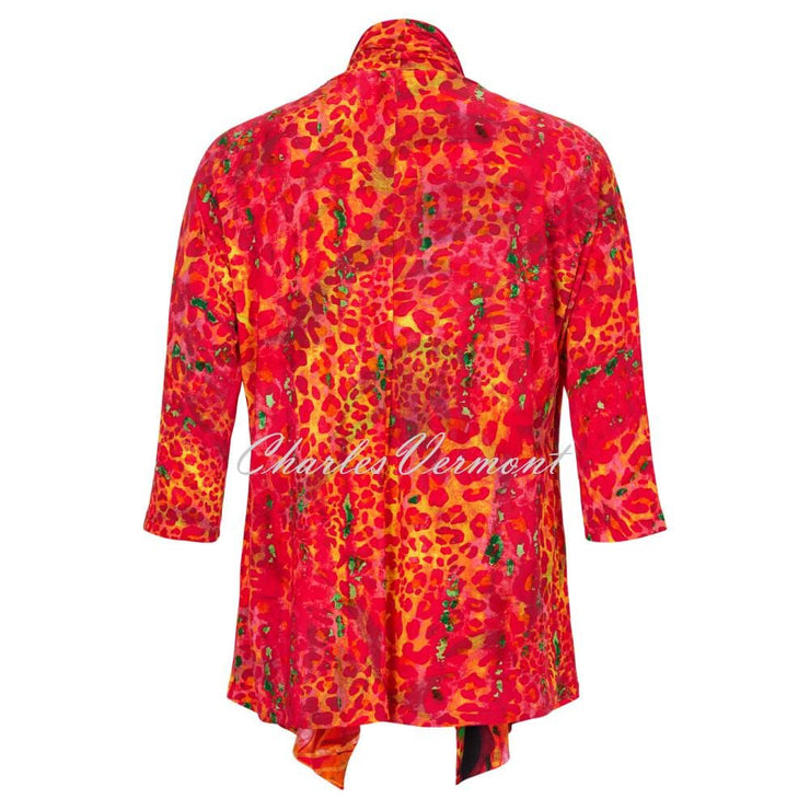 Tia Abstract Animal Print Cover Up - Style 77652-7964-46