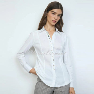 Tinta 'Alessandra' Blouse With Decorative Button Detailing - Style 3857101