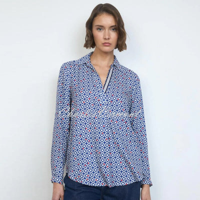 Tinta 'Camilia' Geometric Print Blouse - Style 3858014