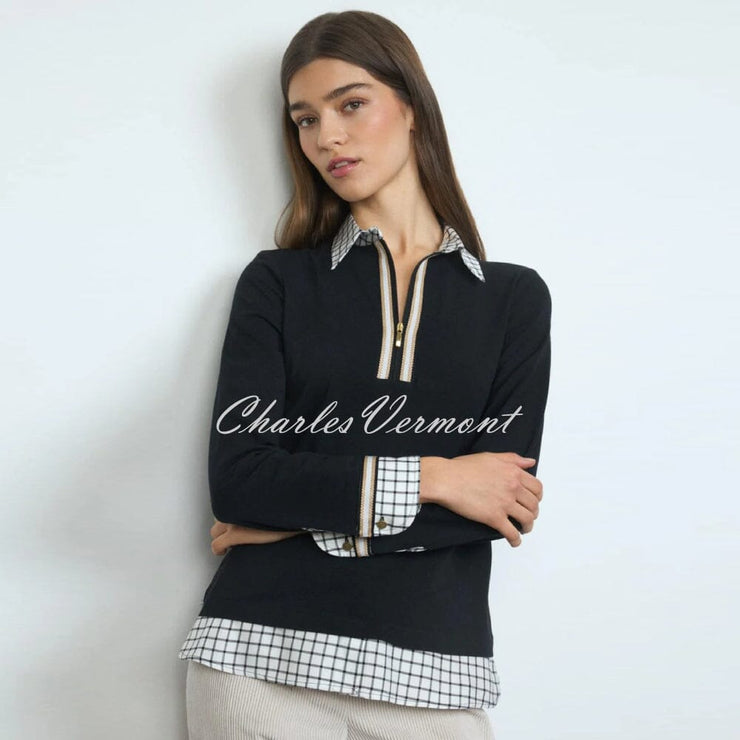 Tinta 'Greta' Top With Zip Neckline - Style 3859302