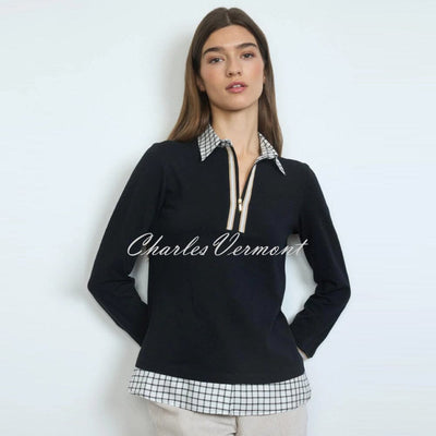 Tinta 'Greta' Top With Zip Neckline - Style 3859302