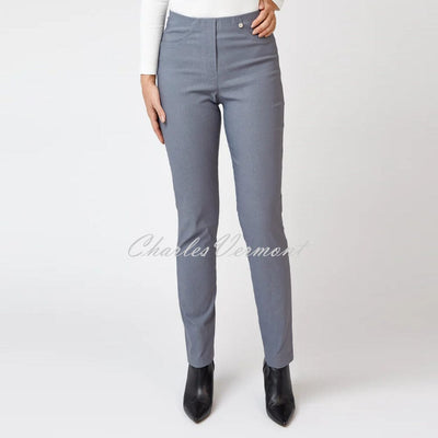 Robell Bella Full Length Trouser 51559-5499-960 (Frost Grey)