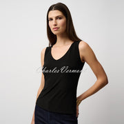 Joseph Ribkoff V-Neck Camisole - Style 201546 (Black)