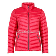 Frandsen Lightweight Down Jacket - Style 528-588-442 (Raspberry)