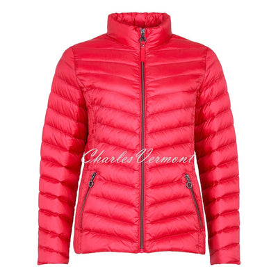 Frandsen Lightweight Down Jacket - Style 528-588-442 (Raspberry)
