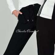 I'cona 'Leisure Luxe' Trouser - 61038-60012-90 (Black)