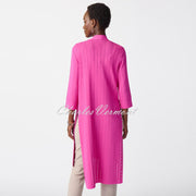 Joseph Ribkoff Cover Up With Stud Detail - Style 222929 (Ultra Pink)