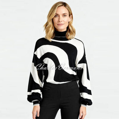 I'cona Swirl Print Sweater - Style 64360-60002-90