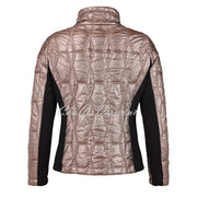 I'cona Quilted Metallic Effect Jacket - Style 67228-60204-17