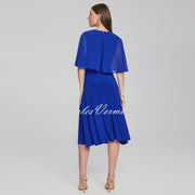 Joseph Ribkoff 'Signature' Dress With Cape Sleeve - Style 231757S24