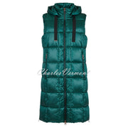 Frandsen Longline Padded Gilet - Style 768-580-89 (Bottle Green)