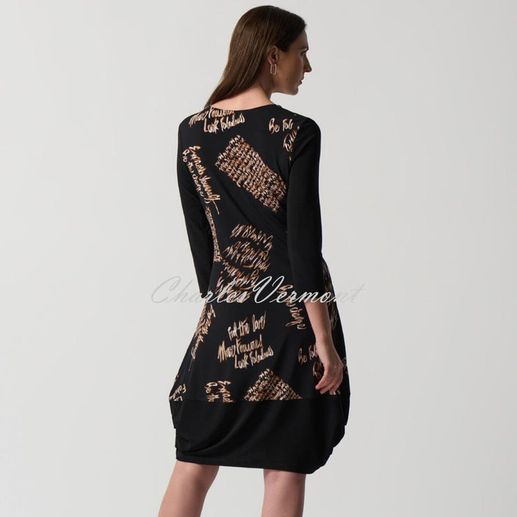 Joseph Ribkoff Printed Cocoon Dress - Style 233152
