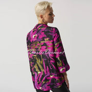 Joseph Ribkoff Abstract Print Jacquard Jacket - Style 233192