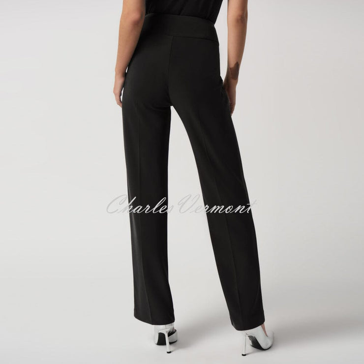 Joseph Ribkoff Wide-Leg Trouser - Style 233277 (Black)