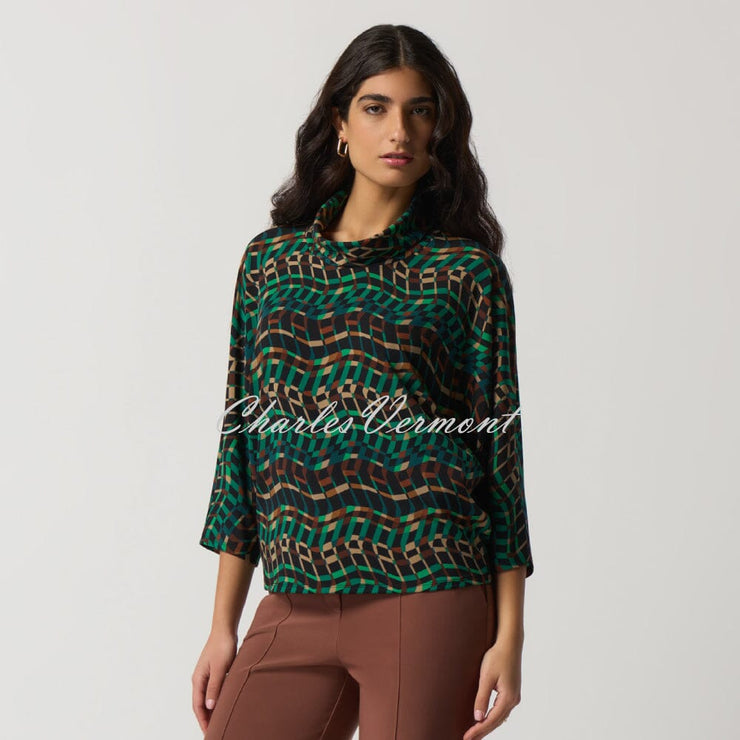 Joseph Ribkoff Geometric Print Top - Style 233292