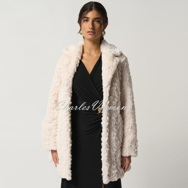 Joseph Ribkoff Faux Fur Coat - Style 233942