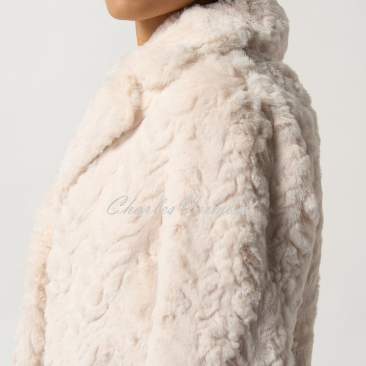 Joseph Ribkoff Faux Fur Coat - Style 233942