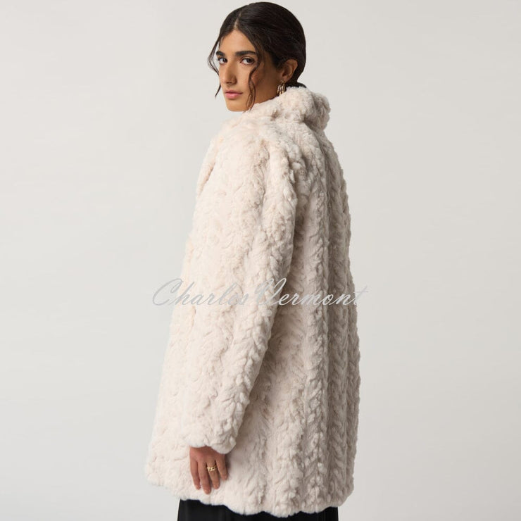 Joseph Ribkoff Faux Fur Coat - Style 233942