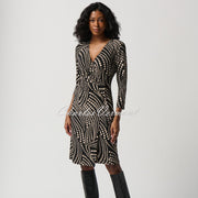 Joseph Ribkoff Abstract Spot Dress - Style 234024