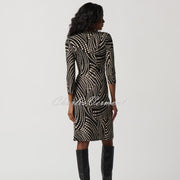 Joseph Ribkoff Abstract Spot Dress - Style 234024