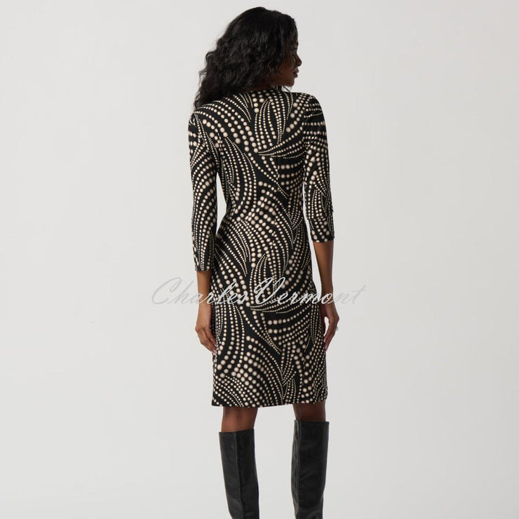 Joseph Ribkoff Abstract Spot Dress - Style 234024