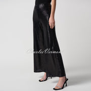 Joseph Ribkoff Sequin Wide Leg Trouser - Style 234239