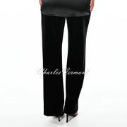 Frank Lyman Velour Trouser - Style 234344 (Black)