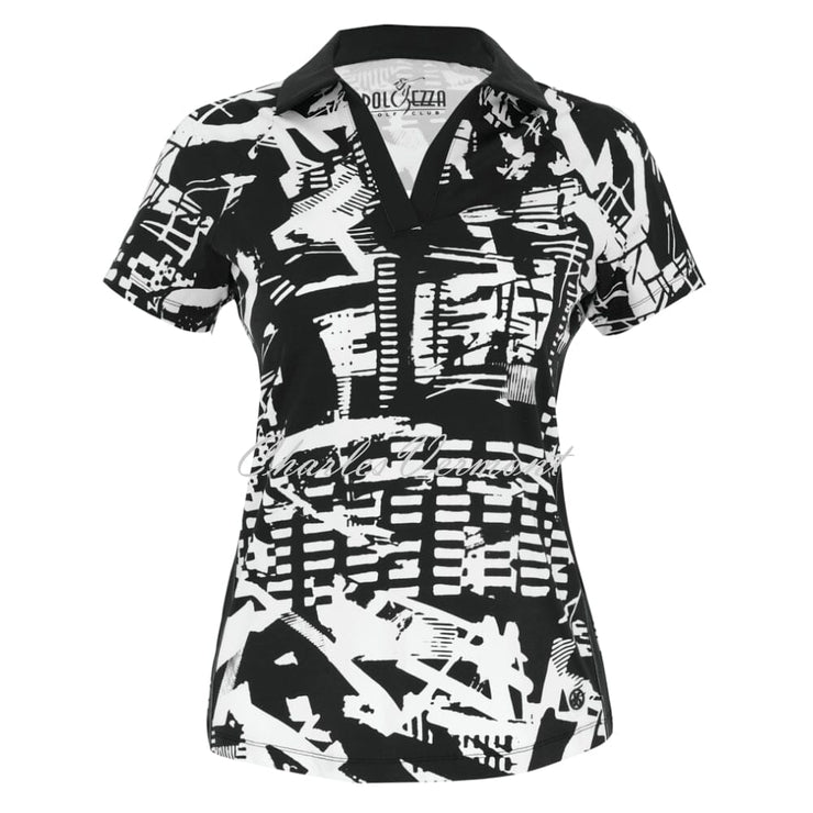 Dolcezza Short Sleeve 'Golf' Top - Style 23443