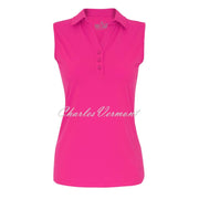 Dolcezza 'Golf' Sleeveless Top - Style 23470 (Pink)