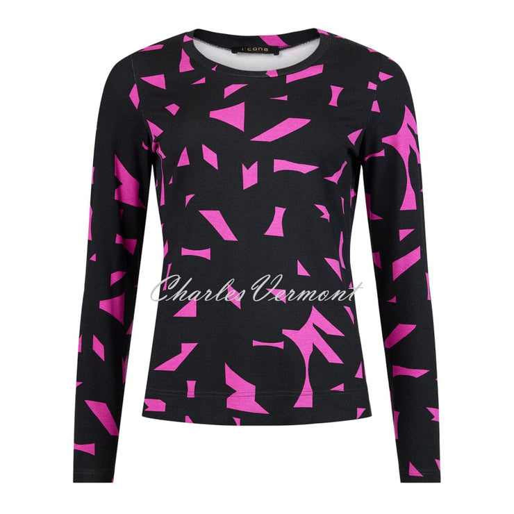 I'cona Abstract Print Top - Style 64299-60259-550