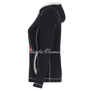 Dolcezza 'Ocean Breeze' Hooded Zip Jacket - Style 24103