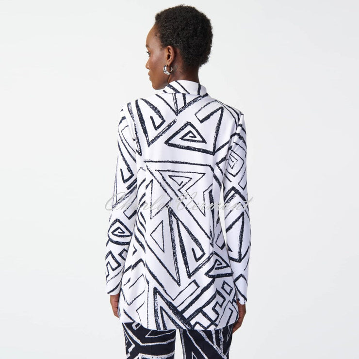 Black and white pattern blazer outlet