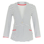 Dolcezza 'Ocean Breeze' Striped Jacket - Style 24108