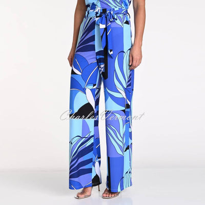 Frank Lyman Printed Wide Leg Trouser - Style 241217