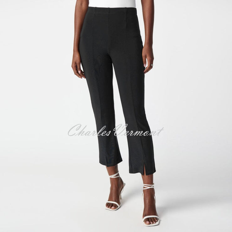Joseph Ribkoff Trousers With Vertical Front Seam - Style 241249 (Black)
